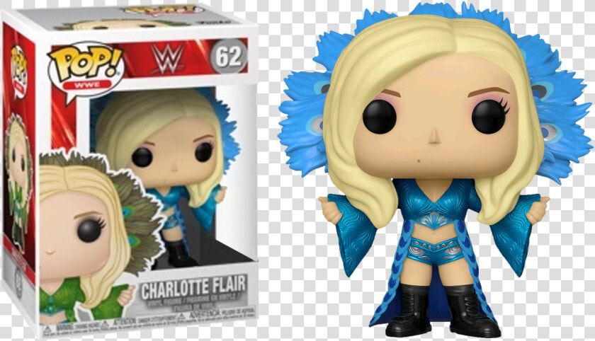 Charlotte Flair In Blue Outfit Pop Vinyl Figure  HD Png DownloadTransparent PNG