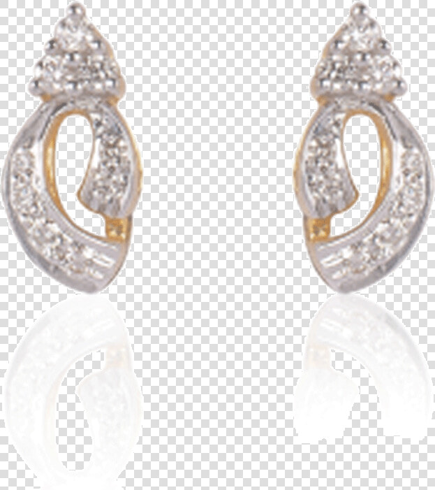 18kt Yellow Gold And Diamond Clip on Earring For Women   Earrings  HD Png DownloadTransparent PNG