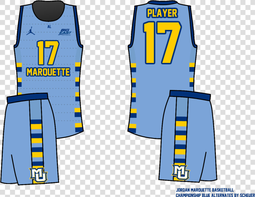 Marquette Basketball Jersey Design  HD Png DownloadTransparent PNG