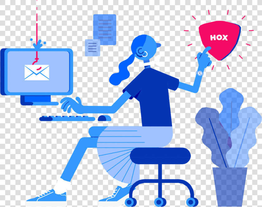 Hoxhunt Automated Cyber Security Training  HD Png DownloadTransparent PNG