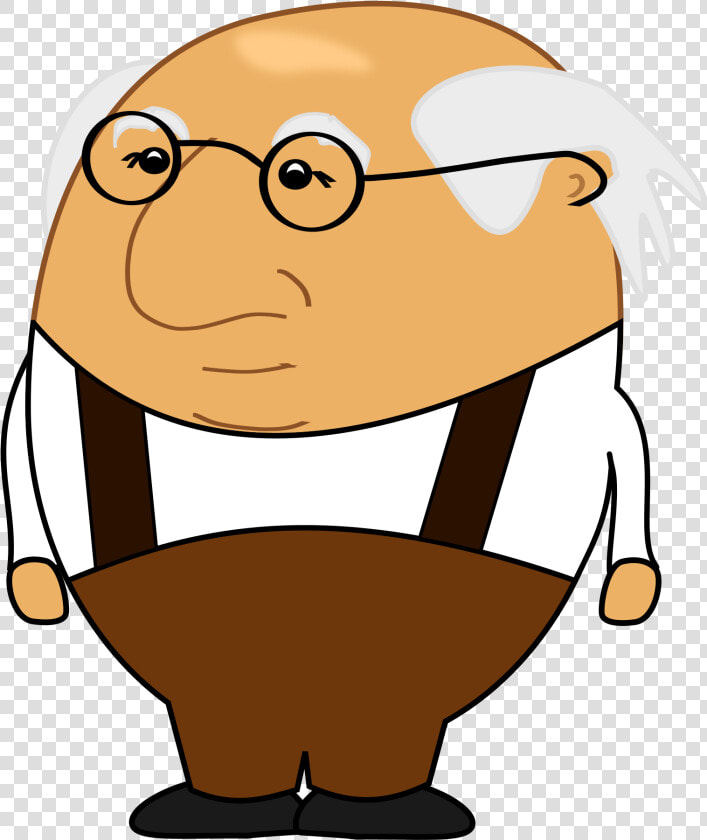 Old Man Clip Art Old Men Clipart   Bold Old Man Cartoon  HD Png DownloadTransparent PNG