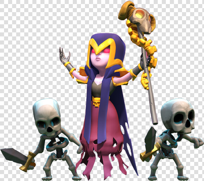 Transparent Clash Of Clans Witch Png   Bruja De Clash Royale  Png DownloadTransparent PNG