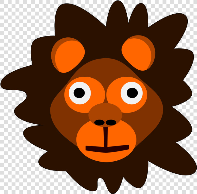 Lion Head Svg Clip Arts   Animasi Kepala Hewan Png  Transparent PngTransparent PNG