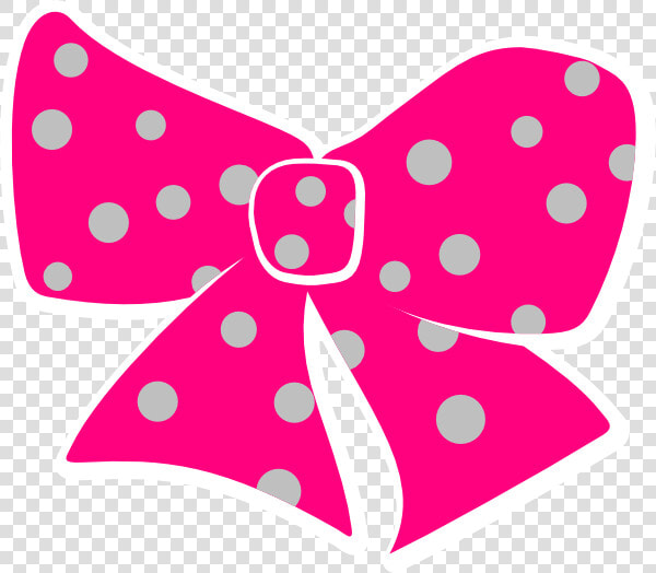 Bow Clipart Png   Polka Dot Bow Clipart  Transparent PngTransparent PNG