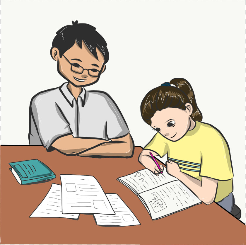 Teach Clipart Tutoring   Cartoon  HD Png DownloadTransparent PNG