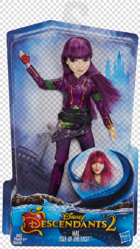 Mal Disney Descendants 2 Dolls  HD Png DownloadTransparent PNG