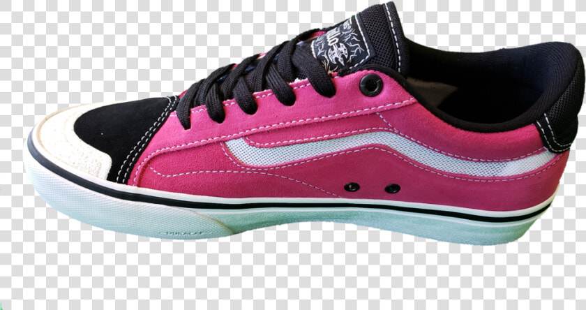 Vans Tnt Advanced Prototype Black magenta white   Sneakers  HD Png DownloadTransparent PNG