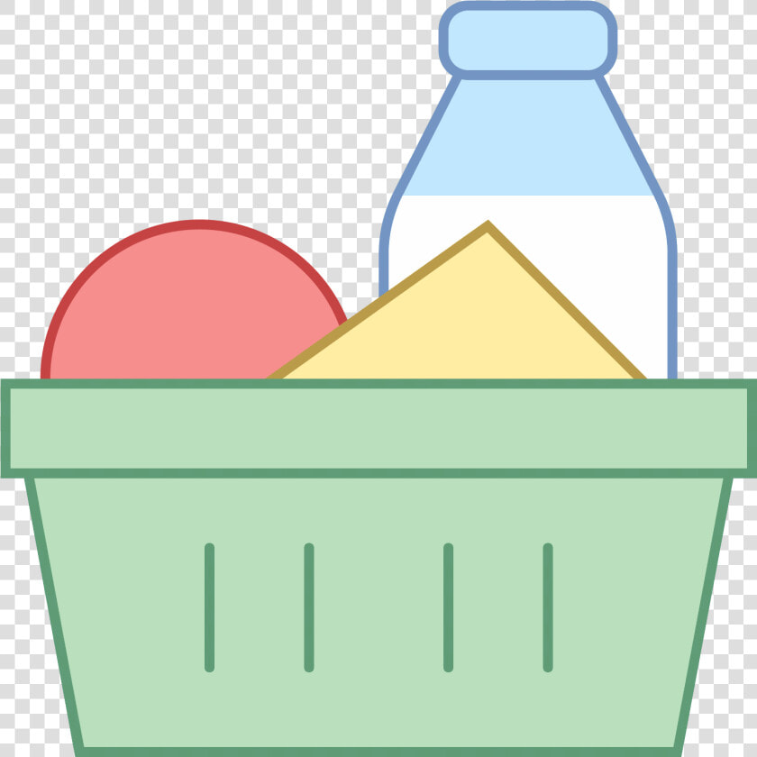 The Logo Displays A Shopping Basket One Would Use In   Ingredients Icon  HD Png DownloadTransparent PNG