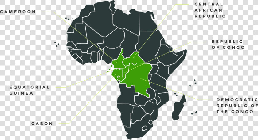 Transparent Africa Map Png   Africa Nigeria Map Vector  Png DownloadTransparent PNG