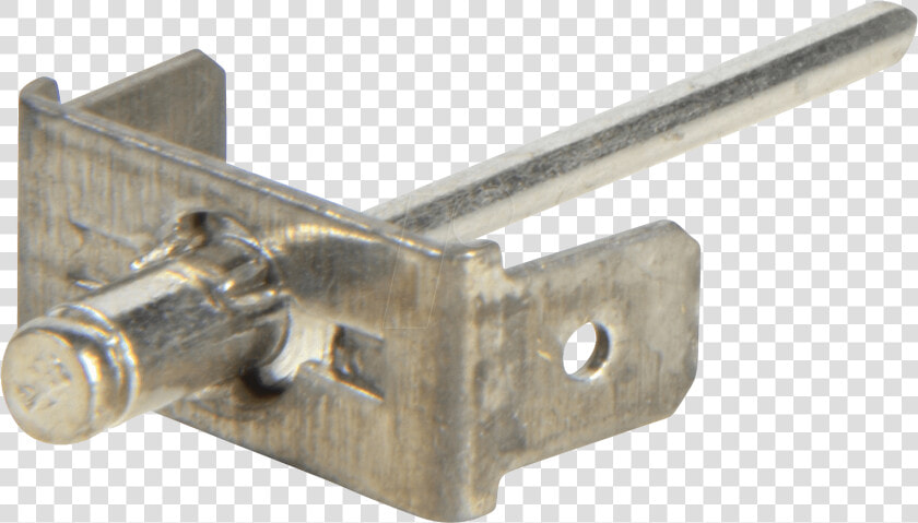 Flat Connector  2 Pin  Blind Rivet Technology  Tin   Chamfer Plane  HD Png DownloadTransparent PNG