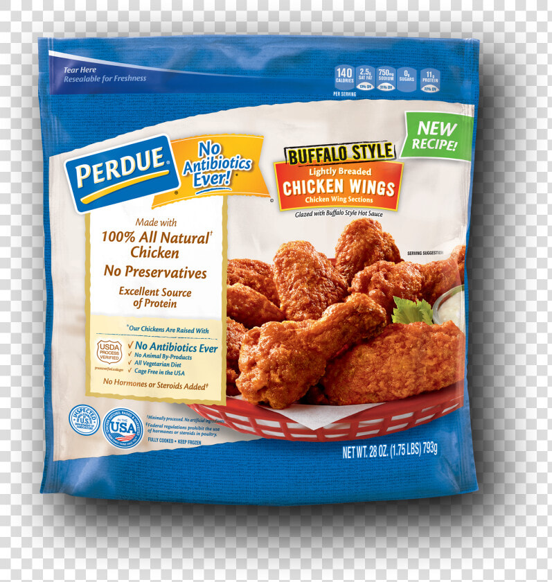 Perdue Buffalo style Glazed Chicken Wings Image Number   Perdue Chicken Wings  HD Png DownloadTransparent PNG