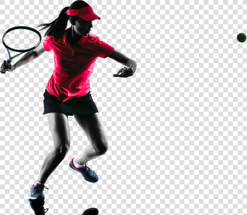 Silhouette Stock Photography Tennis Royalty free   Silhouette Tennis Transparent Background  HD Png DownloadTransparent PNG