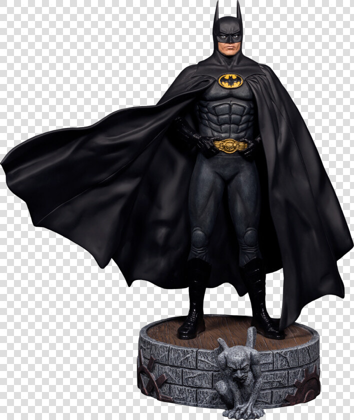 Iron Studio Batman 1989 And Batmobile  HD Png DownloadTransparent PNG