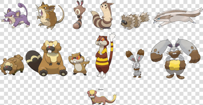 Bidoof Vs Rattata  HD Png DownloadTransparent PNG