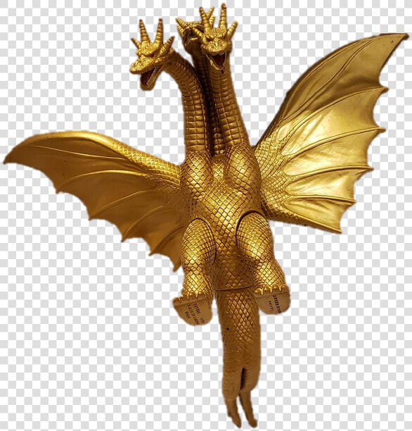 1998 King Ghidorah Godzilla Monster Kaiju Sofubi Vinyl   Dragon  HD Png DownloadTransparent PNG