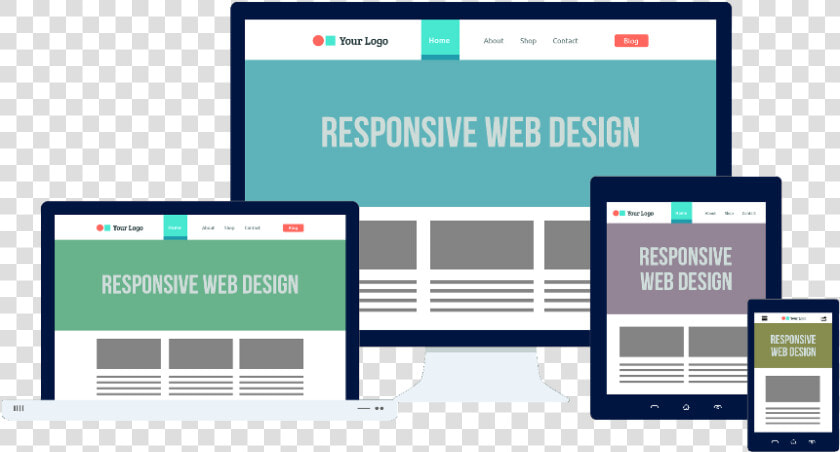 Custom Website Vs Wix   Responsive Web Design Image Stock  HD Png DownloadTransparent PNG