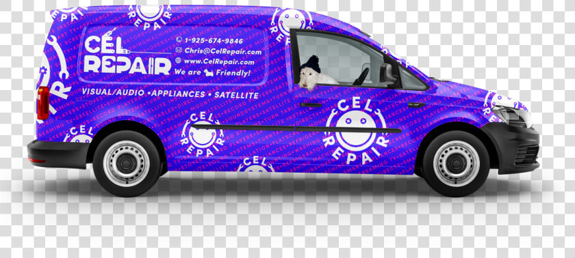 Minivan   Delivery Van Design  HD Png DownloadTransparent PNG