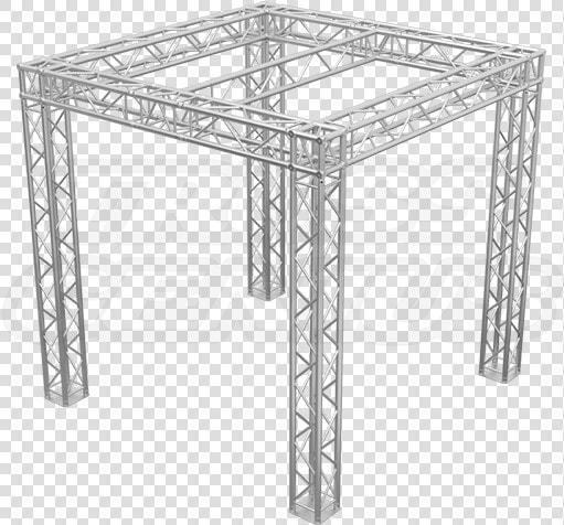 10 Foot Trade Show Truss Booth With Center I Beam   Coffee Table  HD Png DownloadTransparent PNG