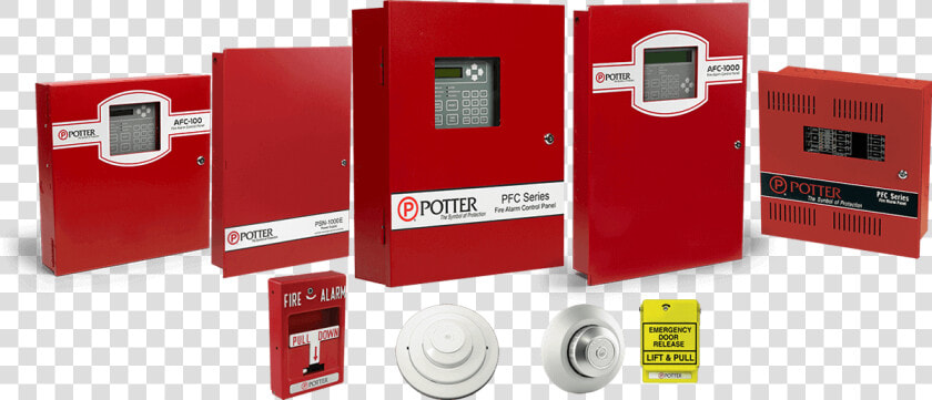 Potter Smoke And Fire Alarm Installer In Texas Src   Potter Afc Fire Alarm  HD Png DownloadTransparent PNG