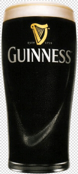 Guinness Gold Logo Pint Glass 2 Pack   Transparent Pint Of Guinness  HD Png DownloadTransparent PNG