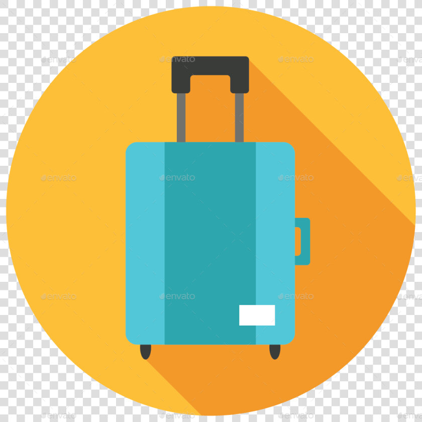 Suitcase Travel Icon   Flat Travel Icon Png  Transparent PngTransparent PNG