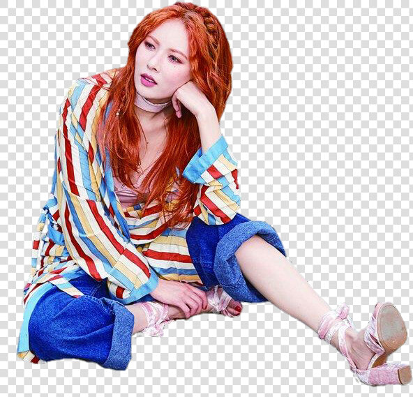 Transparent Triple H Png   Hyuna 365 Fresh Outfit  Png DownloadTransparent PNG