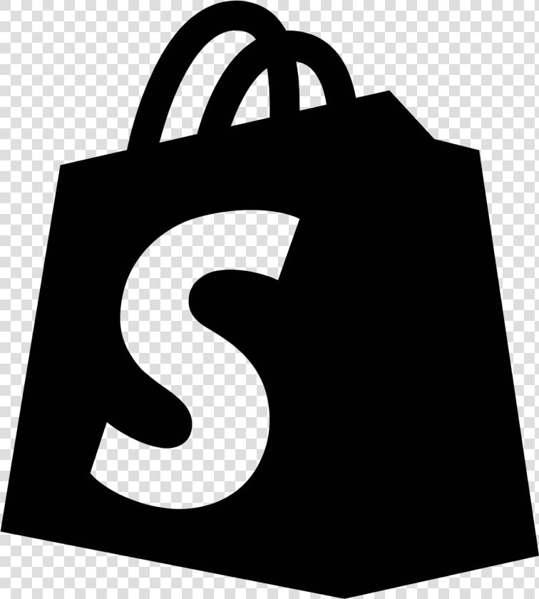 Transparent White Shopify Logo  HD Png DownloadTransparent PNG