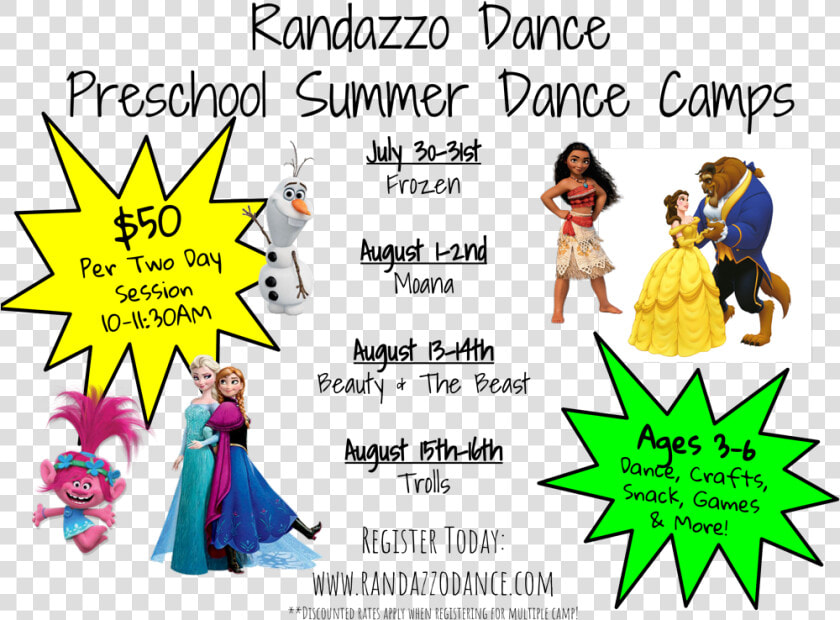 Summer Mini Camps At Randazzo Dance For Ages  HD Png DownloadTransparent PNG