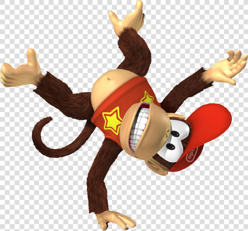 Diddy Kong 2012 New Look   Donkey Kong Pose  HD Png DownloadTransparent PNG