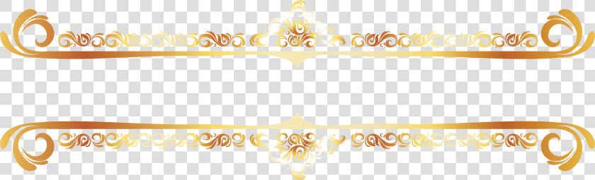 Clip Art Border Line Png   Border Gold Vector Png  Transparent PngTransparent PNG