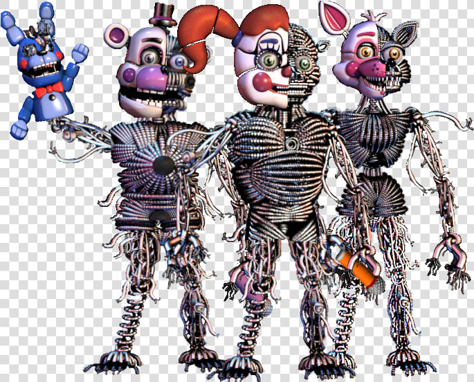 All Versions Of Ennard   Png Download   Ennard Freddy  Transparent PngTransparent PNG