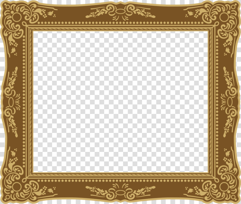 Picture Frame rectangle mirror   กรอบ ห ลุย ส์ Png  Transparent PngTransparent PNG