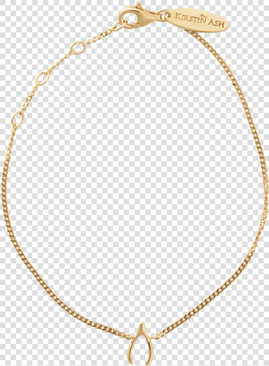 Wishbone Charm Bracelet Image   Png Download   Necklace  Transparent PngTransparent PNG