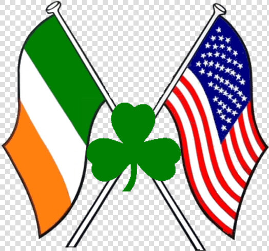 Irish Flag And American Flag  HD Png DownloadTransparent PNG