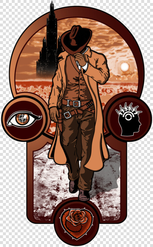 Full Gunslinger Creed Dark Tower  HD Png DownloadTransparent PNG