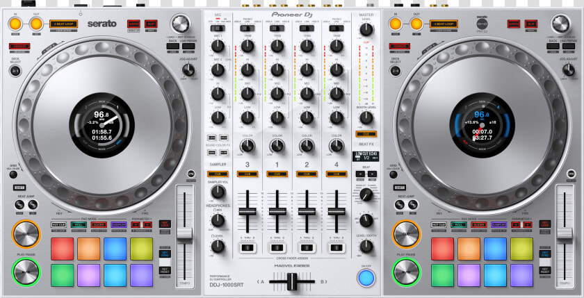 Pioneer Ddj 1000 White  HD Png DownloadTransparent PNG