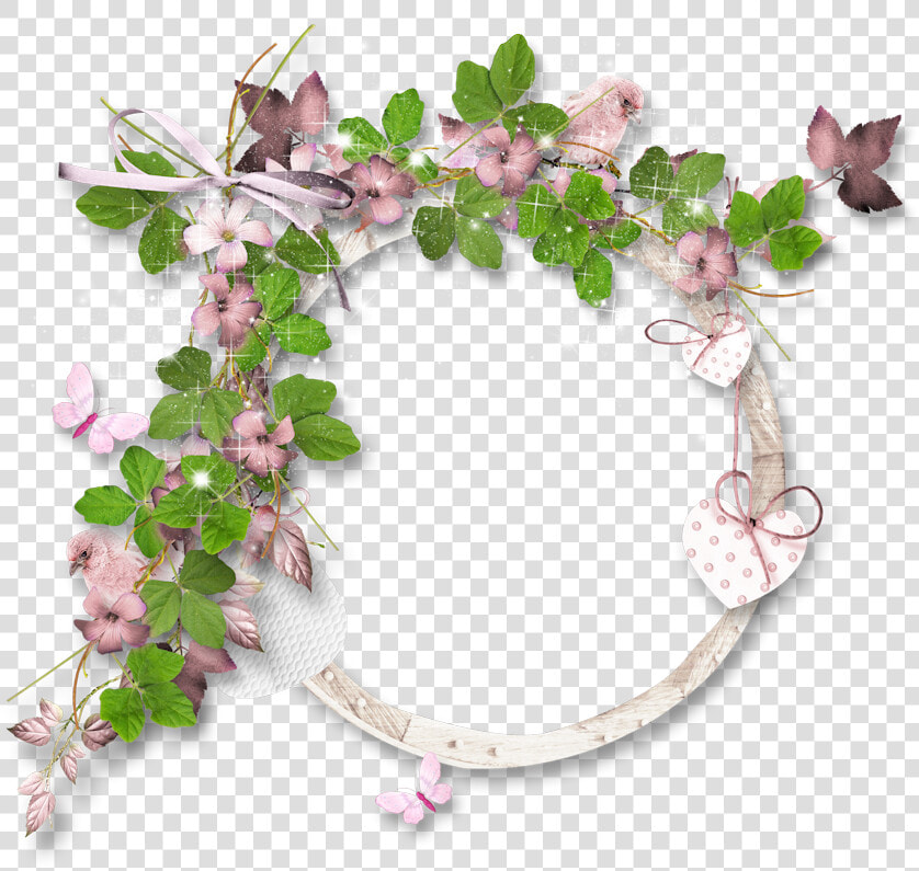 Photoshop Çalışmalarınıza Özel Süslemeler   Beautiful Flower Frame Pngs  Transparent PngTransparent PNG