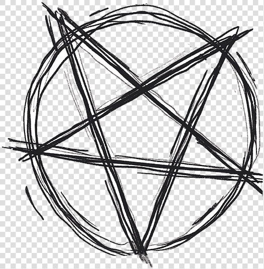 Red Satanic Symbol Png  Transparent PngTransparent PNG