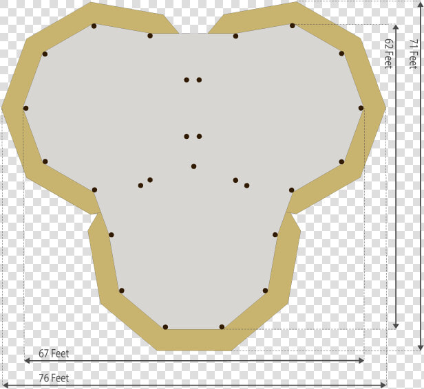 Ensemble Three Tipi Floor Plan   Map  HD Png DownloadTransparent PNG