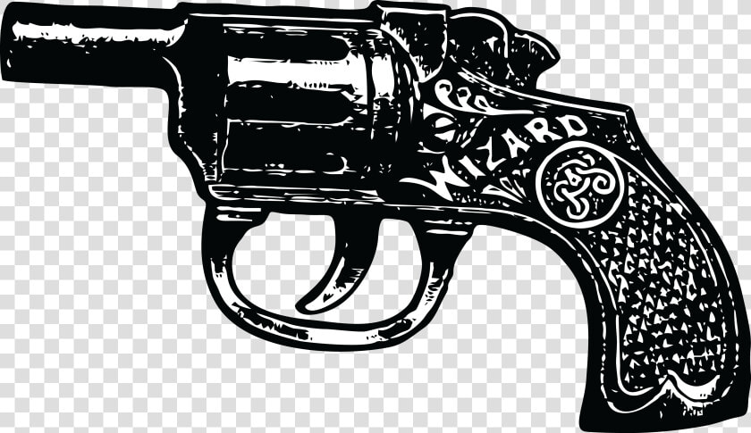 Free Clipart Of A Pistol   Gun Vintage Png  Transparent PngTransparent PNG