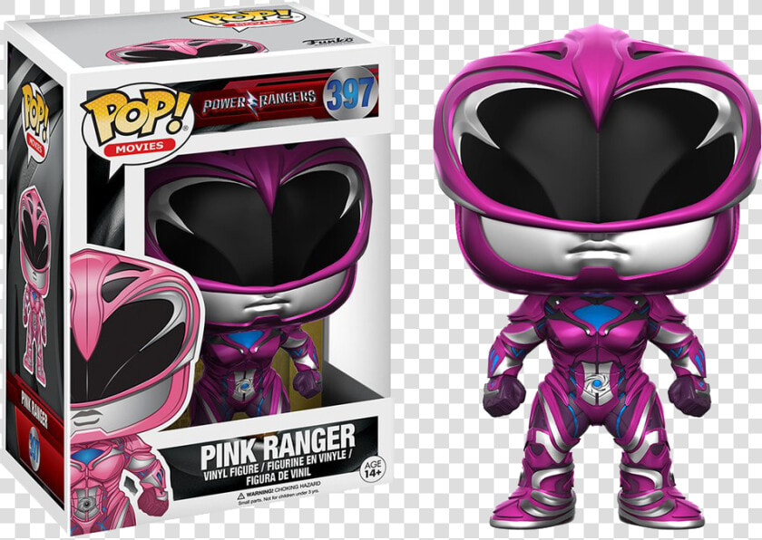 Transparent Pink Power Ranger Png   Power Rangers 2017 Funko Pop  Png DownloadTransparent PNG