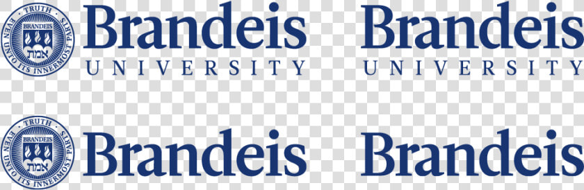 Four Versions Of Brandeis Logo   Handelsblatt  HD Png DownloadTransparent PNG