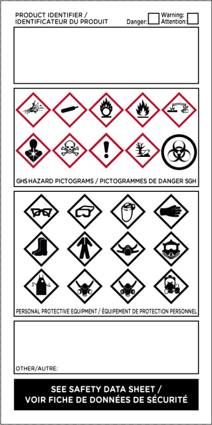 Ghs Workplace Safety Label  HD Png DownloadTransparent PNG