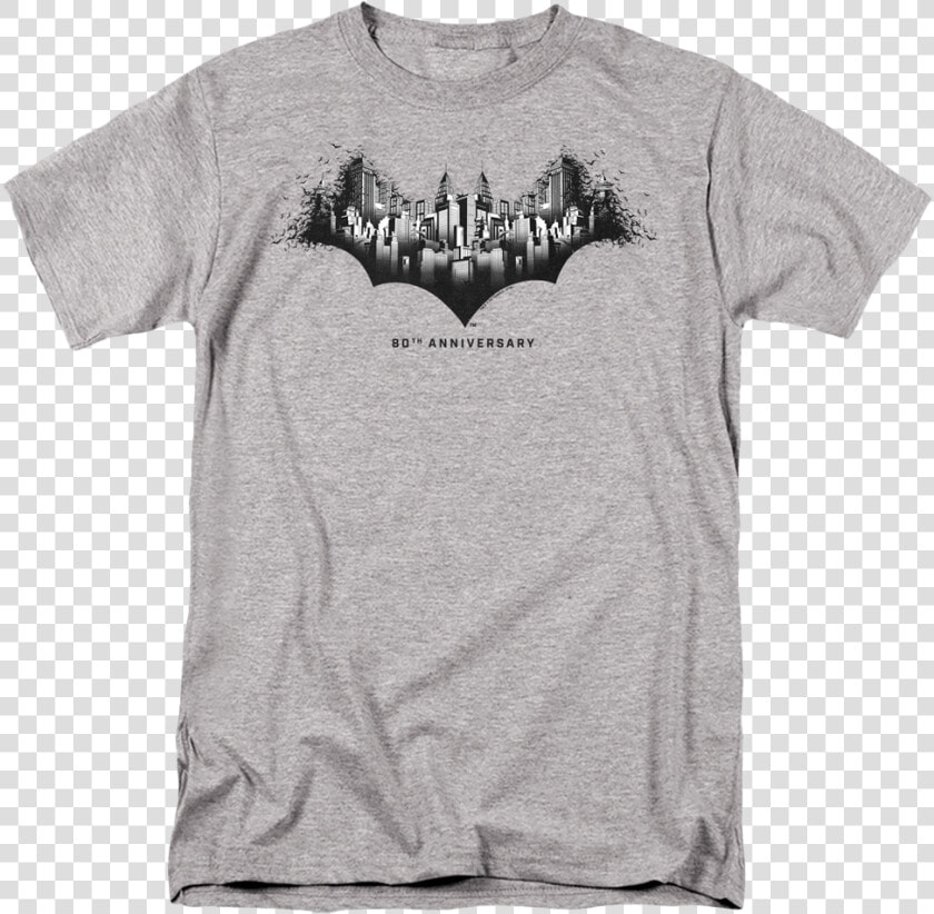 80th Anniversary Batman T shirt   Retro Motorcycle T Shirt  HD Png DownloadTransparent PNG