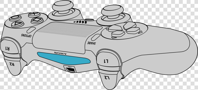 Dualshock 4 Diagram  HD Png DownloadTransparent PNG