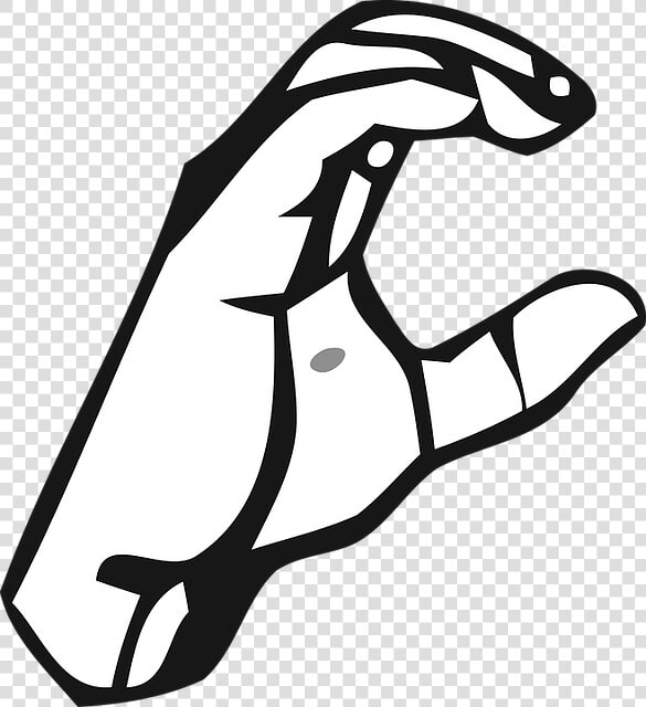 Una Mirada A La Comunidad Sorda En Puerto Rico   Sign Language Letters C  HD Png DownloadTransparent PNG