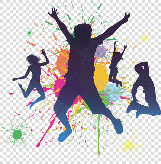  dancing  party  silhouette  dance  jumping  peoples   Imagenes De Baile Png  Transparent PngTransparent PNG