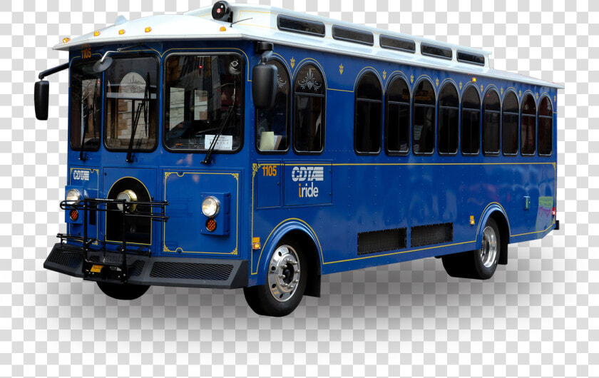 Cdta Saratoga Broadway Trolley   Bus  HD Png DownloadTransparent PNG