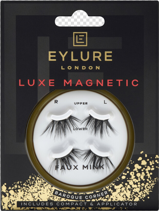 Luxe Magnetic Baroque Corner   Eylure Magnetic Lashes  HD Png DownloadTransparent PNG