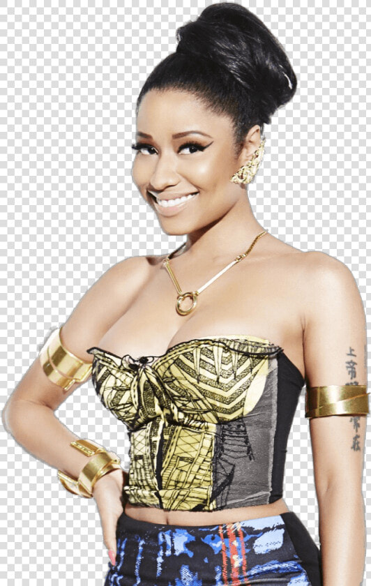 Smiling Nicki Minaj   Nicki Minaj Png  Transparent PngTransparent PNG